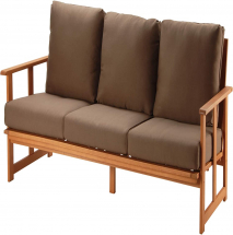 Eucalyptus Wood Patio Sofa