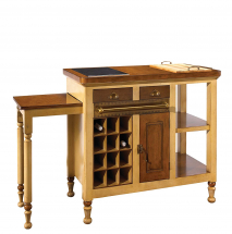  French Heritage Gourmet Kitchen Island