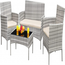 Wickerr Rattan Chairs Garden