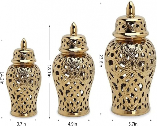 ARTLINE Vase Ginger Jar