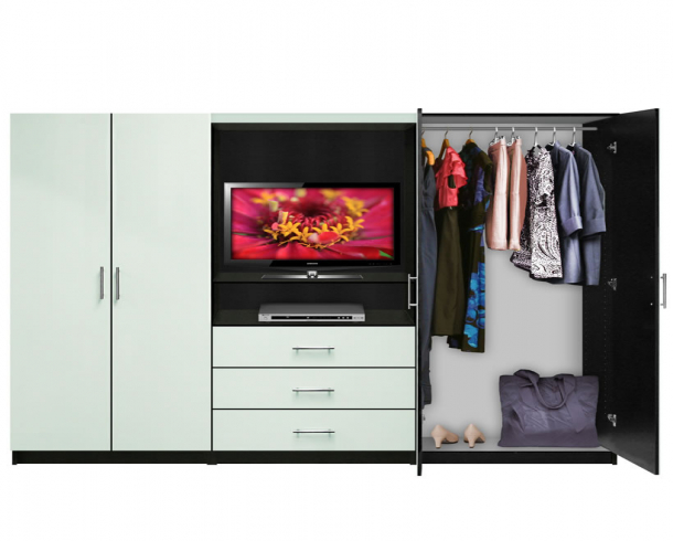 Aventa Bedroom Wall Unit 