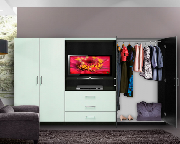 Aventa Bedroom Wall Unit 