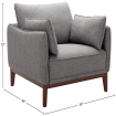 Chair with Tapered Legs