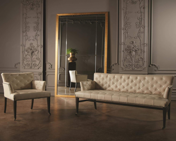 Chesterfield Sofa Ivory