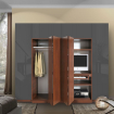 Hawthorne Wardrobe Closet Desk