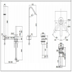 Loure Lavatory Bathroom Faucet