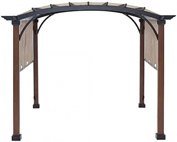 Metal Pergola with Canopy