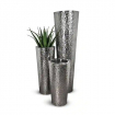 Stainless Steel Hammered Vase